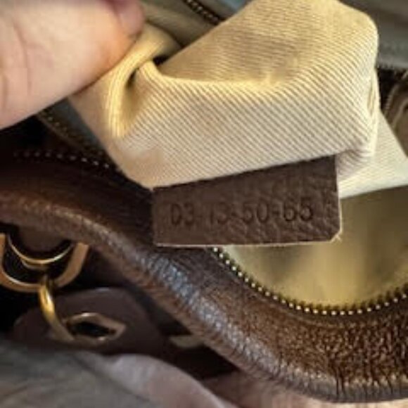 Cloe Paraty Pebbled Leather Bag medium - Picture 7 of 12